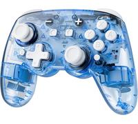 Manette Switch 2 Sans Fil Compatible Avec Nintendo Switch 2/Oled/Lite, Rgb Switch Manette Pro Sans Fil, Switch Pro Controller Avec 7 Couleurs De Led/Hall Effect/Palette/Fonction Double Turbo, Bleu