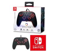 Manette SWITCH Filaire Nintendo SPECTRA LED RGB Lumineuse Nintendo Officielle