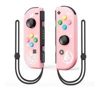 Manette Switch,Manette sans Fil pour Nintendo Switch/Switch Lite/Switch OLED, Turbo Adjustable/Dual Moteur/Vibration Réglable/6