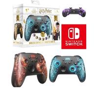 Manette Switch - Nintendo - Patronus Harry Potter - Lumineuse 7 Couleurs - Sans Fil RGB - 12h d'autonomie