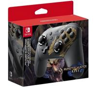 Nintendo Pro Controller Monster Hunter Rise Edition Noir, Or Bluetooth Manette de jeu Analogique/Numérique Nintendo Switch