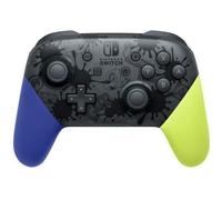 Manette Switch Pro pour Nintendo Switch • Édition Splatoon 3 Bleu et jaune sans NFC noir MANETTE JEUX VIDEO