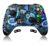 Manette Switch Pro - Sans fil Bluetooth, boutons programmables | Compatible Switch 1, Switch 2, Lite, PC, Android, IOS - BOOM