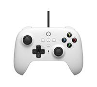 Manette 8bitdo Ultimate filaire pour Switch, PC et Android - Blanc Blanc G