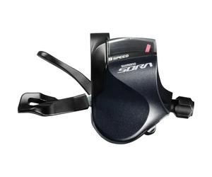 Manette vélo droite pour cintre plat Shimano SL-R3009 Sora Rapidfire Plus 9 v Noir