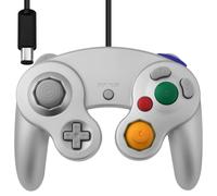 Manette Vibrante Pour Gamecube/Wii Grise Générique Neuve