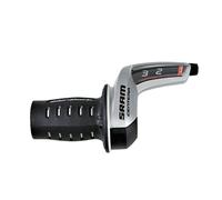 Manette vtt p.tournante 3v. sram gripshift centera gauche (comp.shimano)