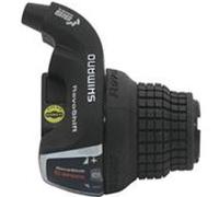 Manette vtt p.tournante 6v. shimano revoshift droite rs35 G