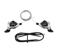 Manette Vtt P2r Indexe Alu Rapid Push-Pull 7v. (Paire)