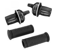 Manette VTT SRAM Gripshift droite MRX 3x6V - Compatible Shimano - Poignée tournante