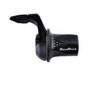 MANETTE VTT SUNRACE DROITE TWIST GRIPSHIFT M21 5V.