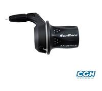 Manette VTT - SUNRACE - TSM 21 - 6 Vitesses - Droite - Compatible Shimano/SRAM