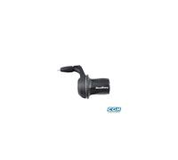 SunRace Poignée tournante droite TSM21 Twistshift R7, indexée 7 vitesses, Compatible Shimano, Noir