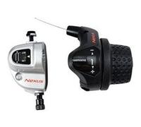 Manette vtt/vtc p.tournante 3v. shimano revoshift droite nexus rs41