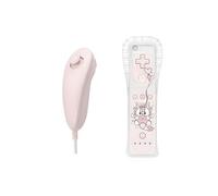 Manette Wii, Wii Télécommande nunchuck , télécommande de jeu de compatible avec Nintendo Wii/Wii U, avec étui en silicone gratuit et dragonne