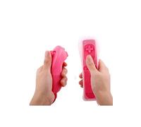 Manette Wiimote Controller et Nunchuk compatible avec Nintendo WII WII mini WII U Rose