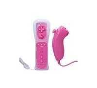 Manette Wiimote et Nunchuk avec étui de protection pour Wii U et Wii
