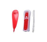 Manette Wiimote et Nunchuk avec étui de protection pour Wii U et Wii