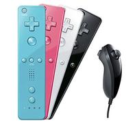 Manette Wiimote et Nunchuk pour Wii U et Wii Blanc