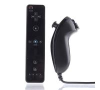 Manette Wiimote et Nunchuk pour Wii U et Wii Noir