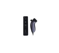 Manette Wiimote - Nunchunk - Noir Compatible Wii - Accessoire compatible PEGA Noir
