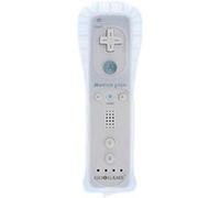 Etui et protection gaming GENERIQUE Manette Wiimote Plus avec étui de protection en silicone pour Wii - Blanc