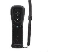 Manette Wiimote plus avec étui en silicone pour Wii / Wii U - Noire