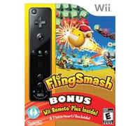 Manette Wiimote Plus noire + FlingSmash - Manette Wii noire Nintendo G