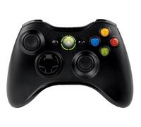 Manette Xbox 360 sans fil noire - Manette Xbox 360 noire Microsoft
