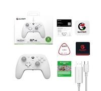 Manette Xbox GameSir G7 HE, connexion filaire, joysticks à effet Hall, G7 HE Blanc