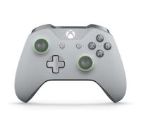 Manette Xbox One Microsoft Sans Fil Grise et Verte
