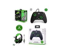 Manette XBOX ONE-S-X-PC Noire vert HINT Officielle + Casque Gamer PRO PH3 SPIRIT OF GAMER XBOX ONE/S/X/PC