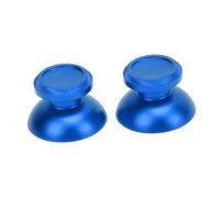 Manettes de Console Aluminium, Joystick Caps pour Manette, 2 Pièces Bleu | Capuchons en aluminium anodisé, adhérence améliorée pour sticks, remplacement durables, couleur bleu vif