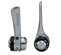 SHIMANO Levier de dérailleur sous-tube "Sora" SL-R400 Mod.17, emballage self-service, pour 2/3/8 fois, montage direct, par paire, pour cadre acier