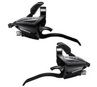 Shimano Leviers de manettes de vélo ST-EF500-4 8+3 vitesses 4 doigts Noir
