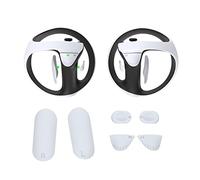 Manettes de jeu anti-dérapantes avec coussinets en silicone Pour PS5 VR2 Coussin de protection des boutons de la manette pour PS VR2 Housses pour manettes de jeu Kit d'accessoires