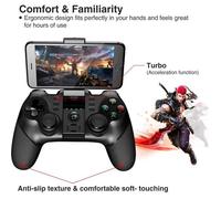 Manettes de jeu ipega PG-9076 Bluetooth et version sans fil, manette de jeu pour PC iPhone iPad Samsung Galaxy Note HTC LG iOS