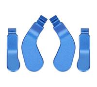 Manettes de rechange en acier inoxydable for manette Microsoft Xbox One Elite Series 2(Blue)