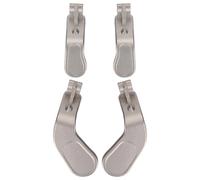 Manettes de rechange en acier inoxydable for manette Microsoft Xbox One Elite Series 2(Silver)