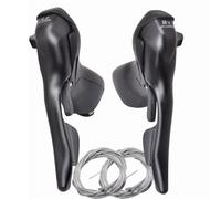 Manettes de vitesse 3 x 7 - STI - Compatibles avec Shimano, dérailleur pour vélo de route, levier de vitesse de route, levier de vitesse de voyage, levier de vitesse 2 en 1, brifters