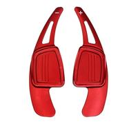 Manettes de Vitesse pour Volant Compatible avec A3 S3 2017 2019 pour TT TTS 2015 2016 2017 2018 2019 Palette Changement Vitesse Extension Palettes Volant Voiture Manette Rapide(Red)