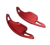Manettes de Vitesse pour Volant Compatible avec C&evrolet pour Camaro MK6 Zl1 Lt1 pour Chevy RS SS 2016 2018 Extension De Levier De Vitesse À Palettes De Volant en Aluminium 2 Pièces(Red)