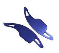 Manettes de Vitesse pour Volant Compatible avec C&evrolet pour Camaro MK6 Zl1 Lt1 pour Chevy RS SS 2016 2018 Extension De Levier De Vitesse À Palettes De Volant en Aluminium 2 Pièces(Blue)