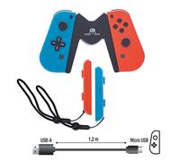 Manettes Duo Pro Pack type JoyCon - Blue/Red