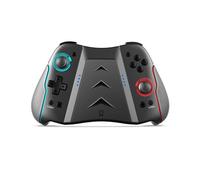 Manettes sans fil IPEGA Batman pour Nintendo Switch - Vibration, emplacement pour carte de jeu, macro, remplacement ergonomique des Joy-Con