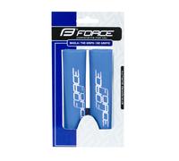 Manettes VTT FORCE Lox En Silicone, Noir Jaune Rose Bleu Rouge