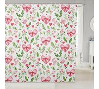 Manfei Rideaux de douche imperméables avec 12 crochets pour salle de bain, décoration de chambre d'enfant, garçons et filles, 182,9 cm de large x 198,1 cm de long