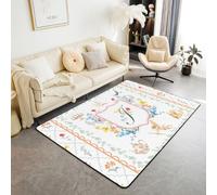 Manfei Tapis de sol d'intérieur avec lettre J, feuilles rustiques et feuilles de l'alphabet, tapis de sol d'intérieur, tapis d'entrée, décoration pour la maison, le salon, la chambre à coucher, 1,2 x