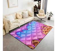 Manfei Tapis de sol d'intérieur pour décoration de chambre d'enfants et de garçons et de filles - Tapis de sol coloré et rêveur antidérapant - 1,2 x 1,9 m (rectangulaire)