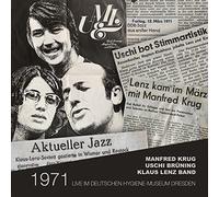 Manfred Krug – 1971 Live im Deutschen Hygiene-Museum Dresden – 2 CD (neuf)